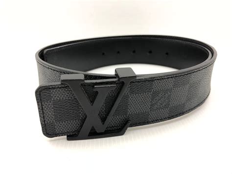 does louis vuitton belt for men comes with v bucle|Louis Vuitton graphite belt.